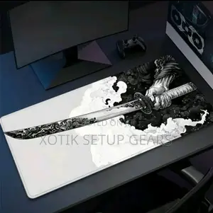 60 X 30 X 0.2cm Japanese Katana Themed Mouse Pad - Desk Mat