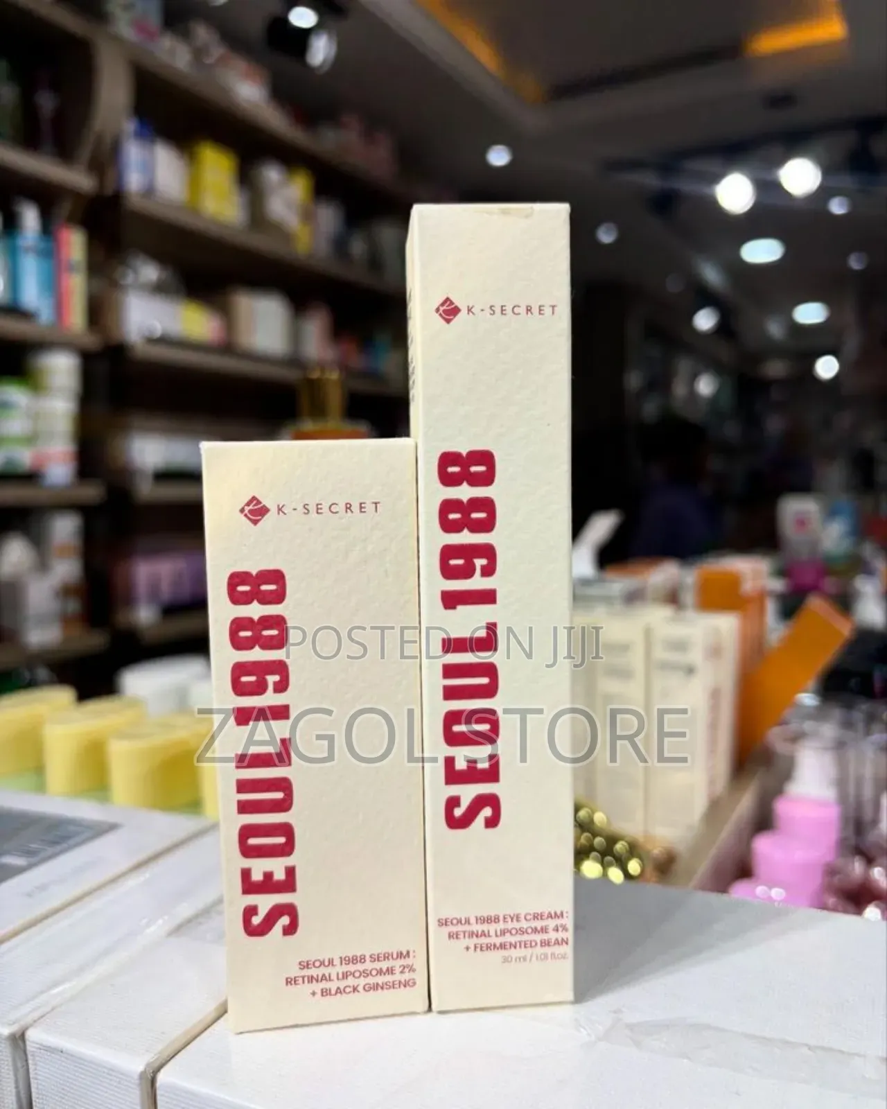 K-Secret Seoul 1988 Retinal Liposome Serum Eye Cream