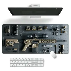 80x30x0.2cm Sig MCX Spear Rifle Themed Mouse Pad - Desk Mat