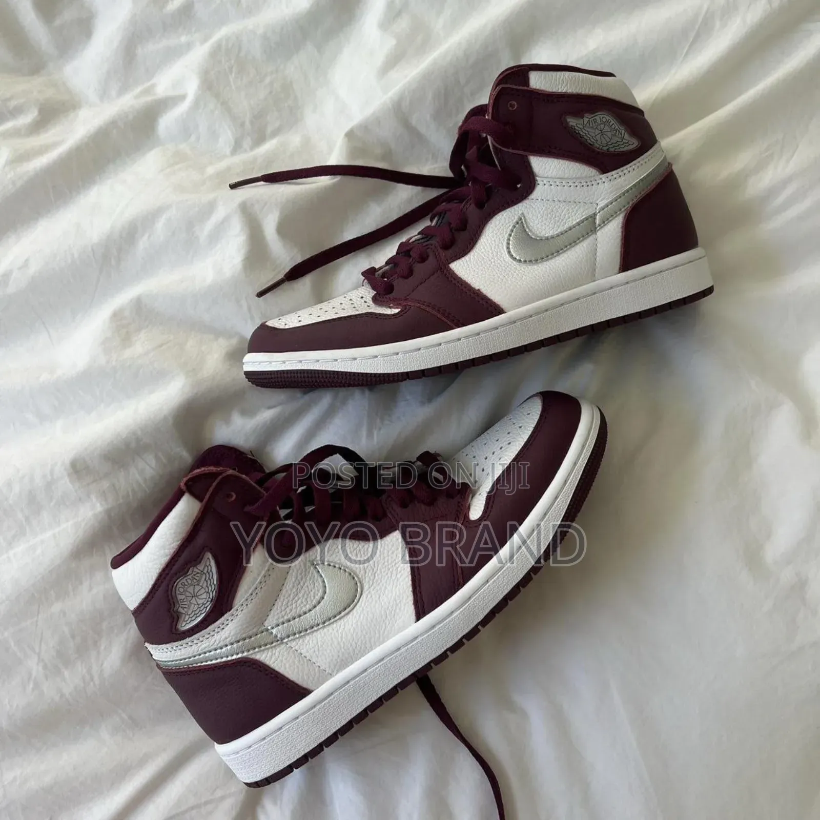 Nike Air Jordan 1 Retro High Og Bordeaux Fashion Shoes