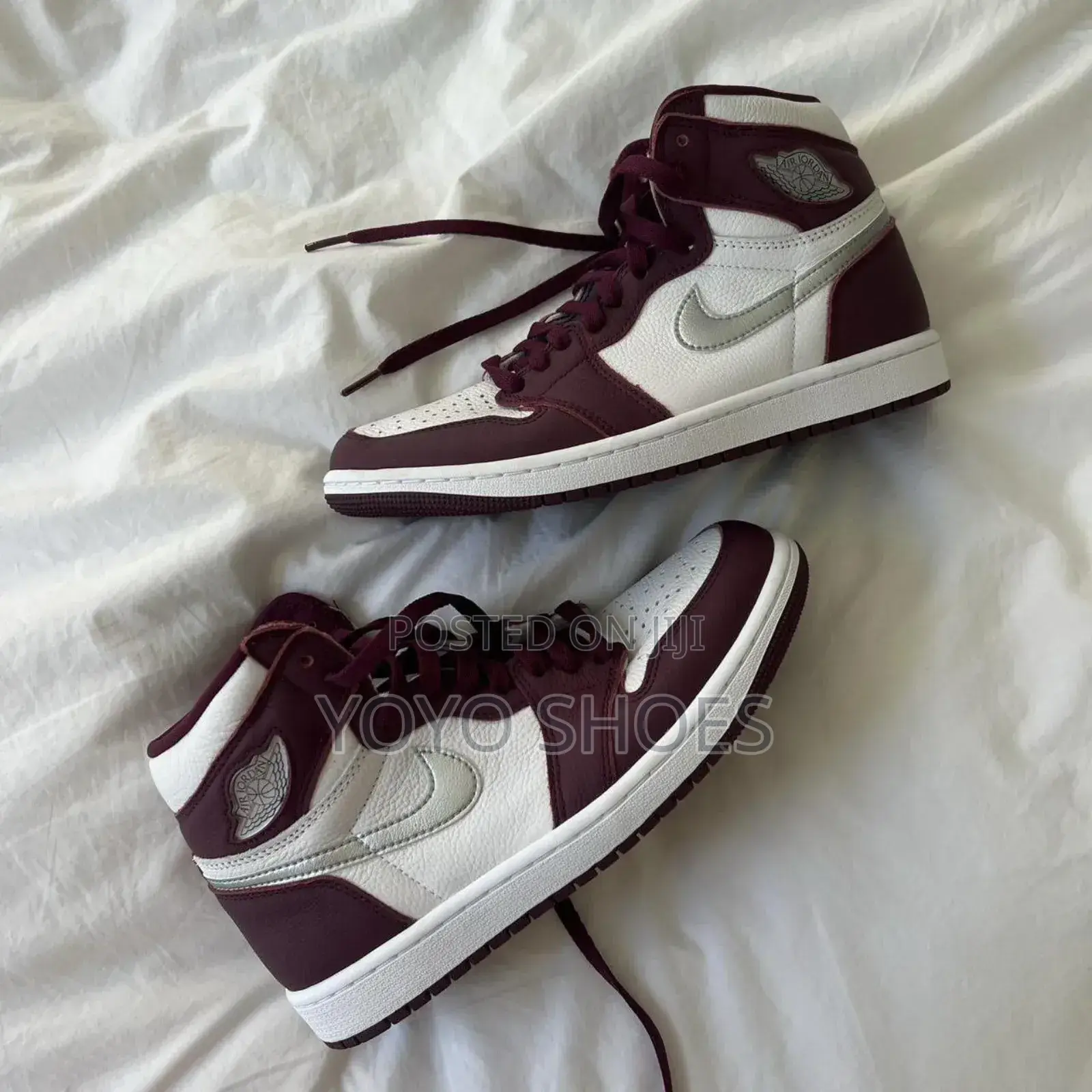 Nike Air Jordan 1 Retro High Og Bordeaux Fashion Shoes
