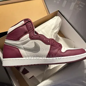Nike Air Jordan 1 Retro High Og Bordeaux Fashion Shoes