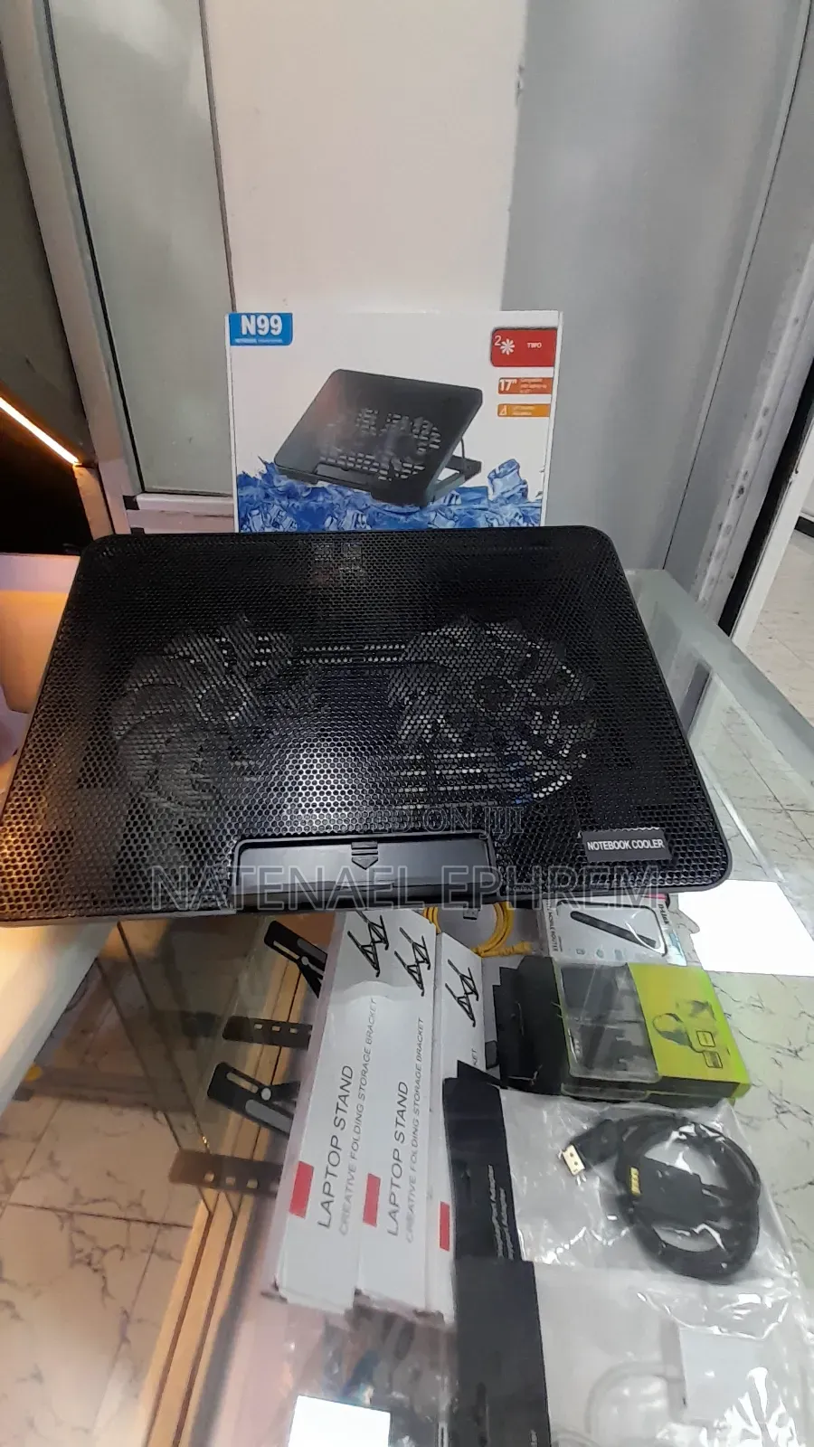 Laptop Stand With Fan