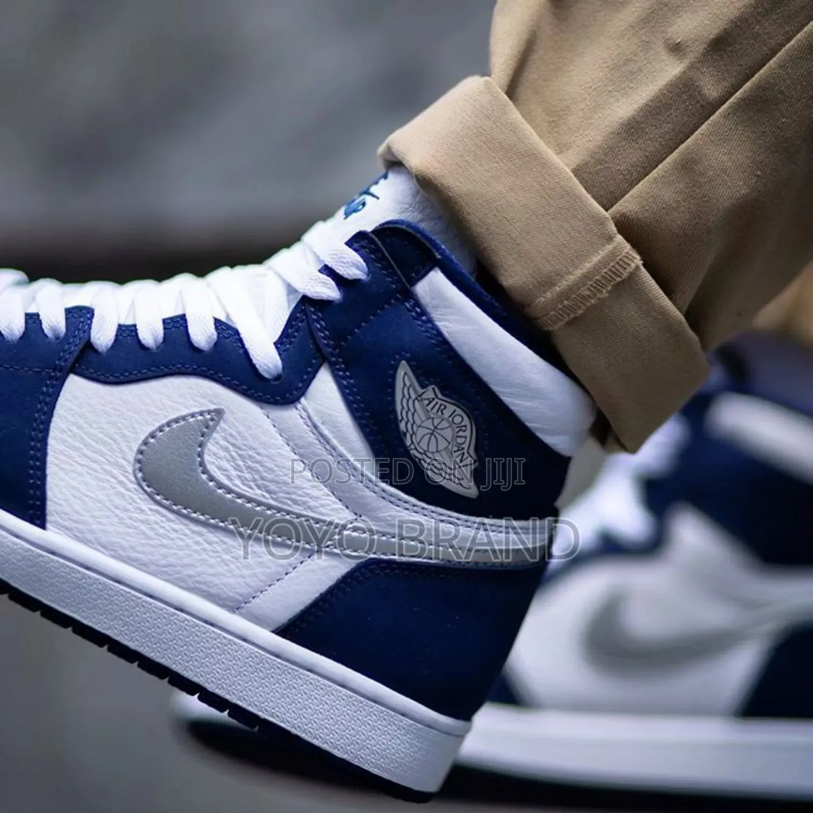 Nike Air Jordan 1 Retro High Co.Jp Mid Night Navy Shoes