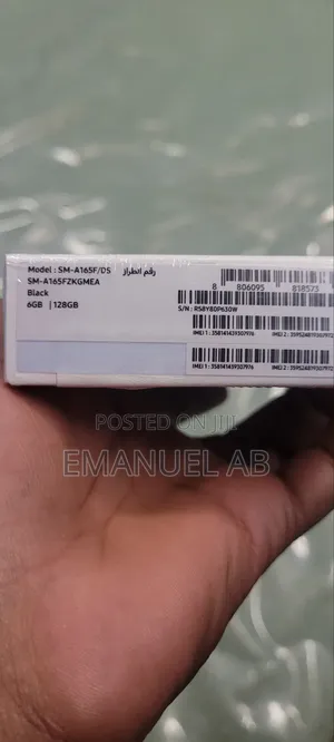New Samsung Galaxy A16 128 GB Black