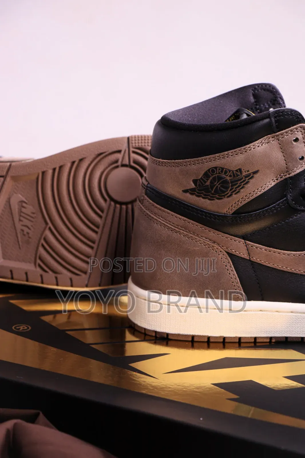 Nike Air Jordan 1 Retro High Og ’’Palomino’’ Lather Fashion Shoes