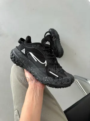 Nike Acg Mountain Fly 2 Low Trail Running Black Fashion Shoes