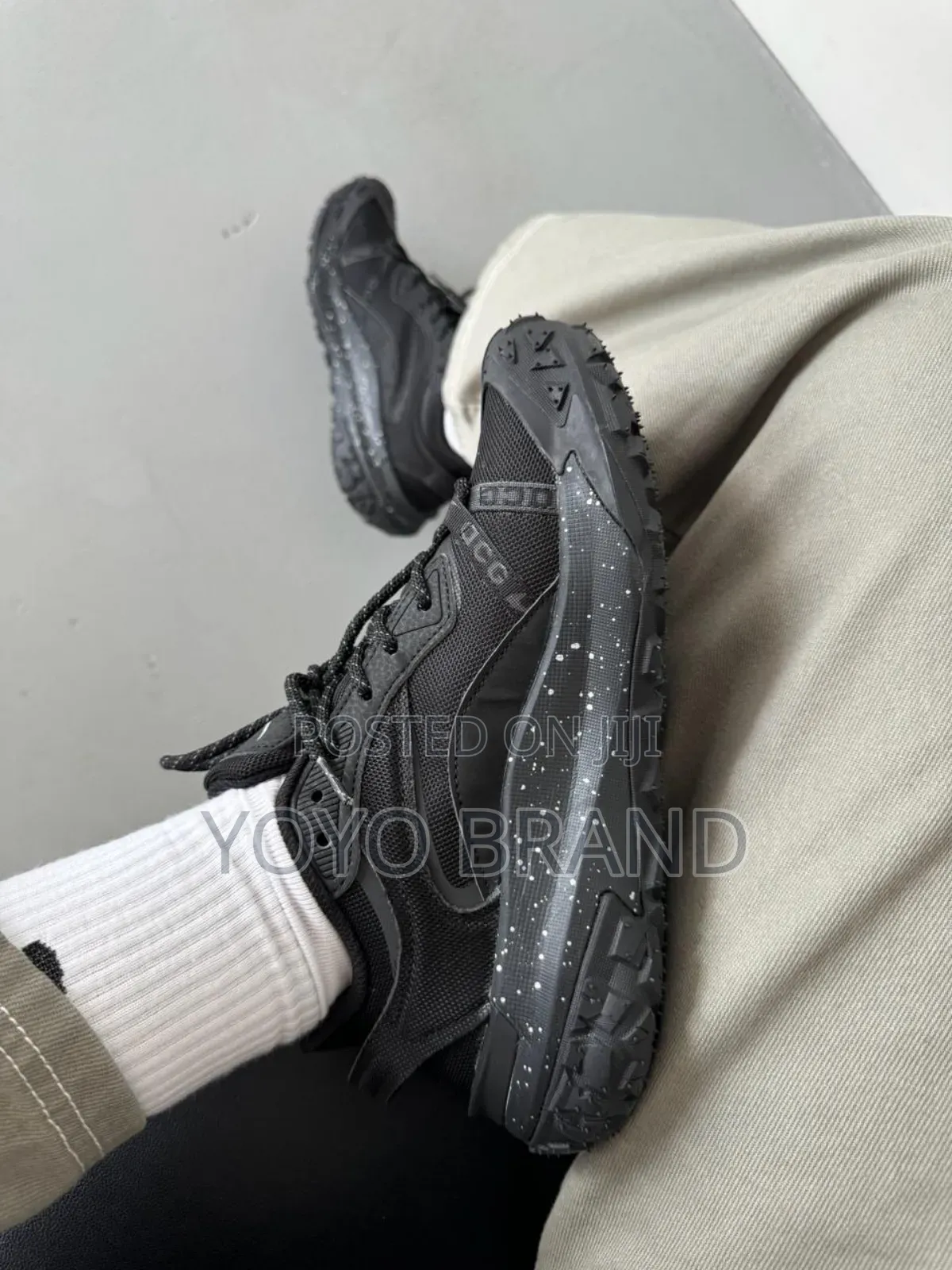 Nike Acg Mountain Fly 2 Low Trail Running Black Fashion Shoes