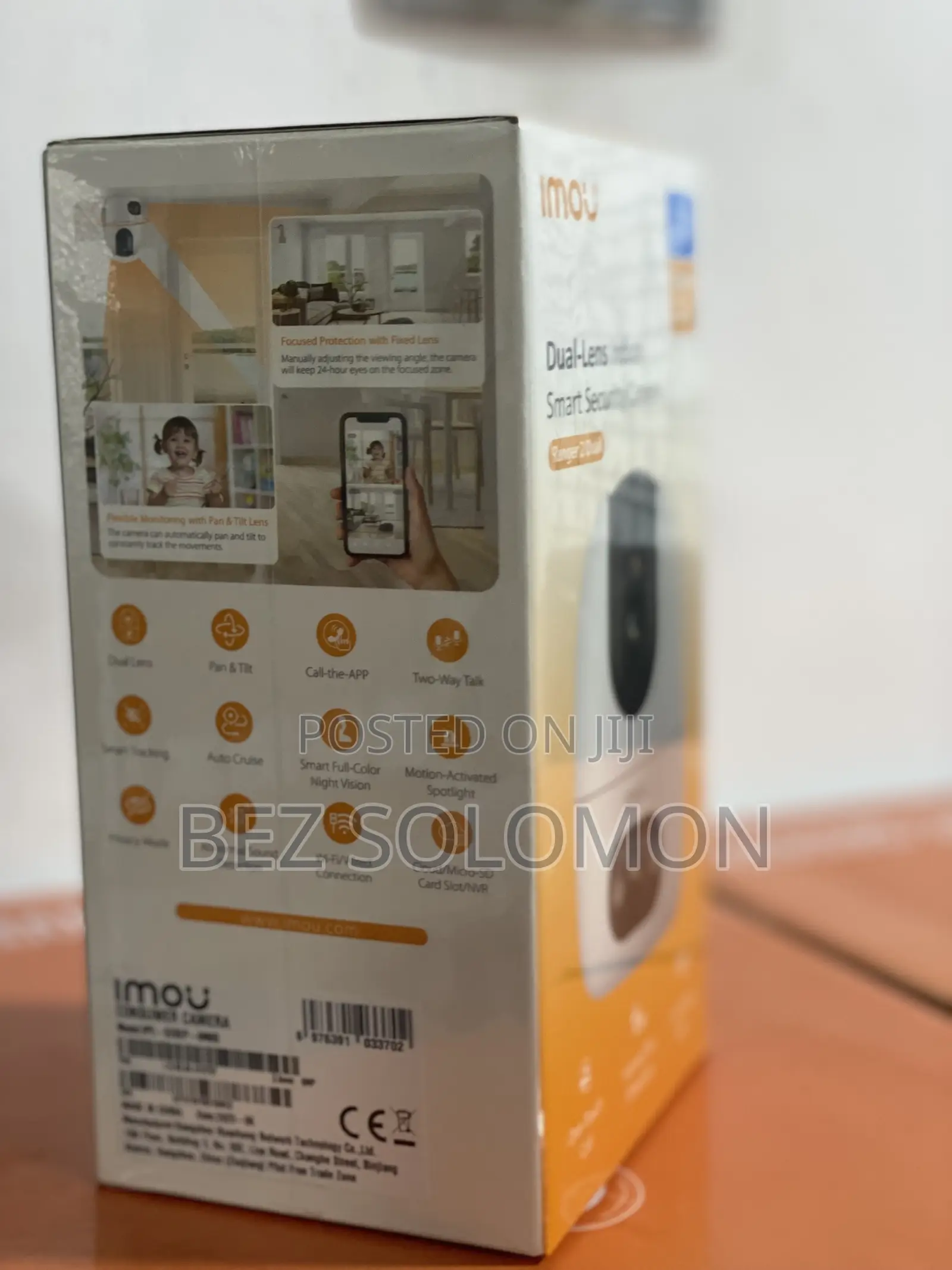 Imou Ranger Dual Lens የቤት ዉስጥ ባለ 2 ሌንስ 6mp ጥራት