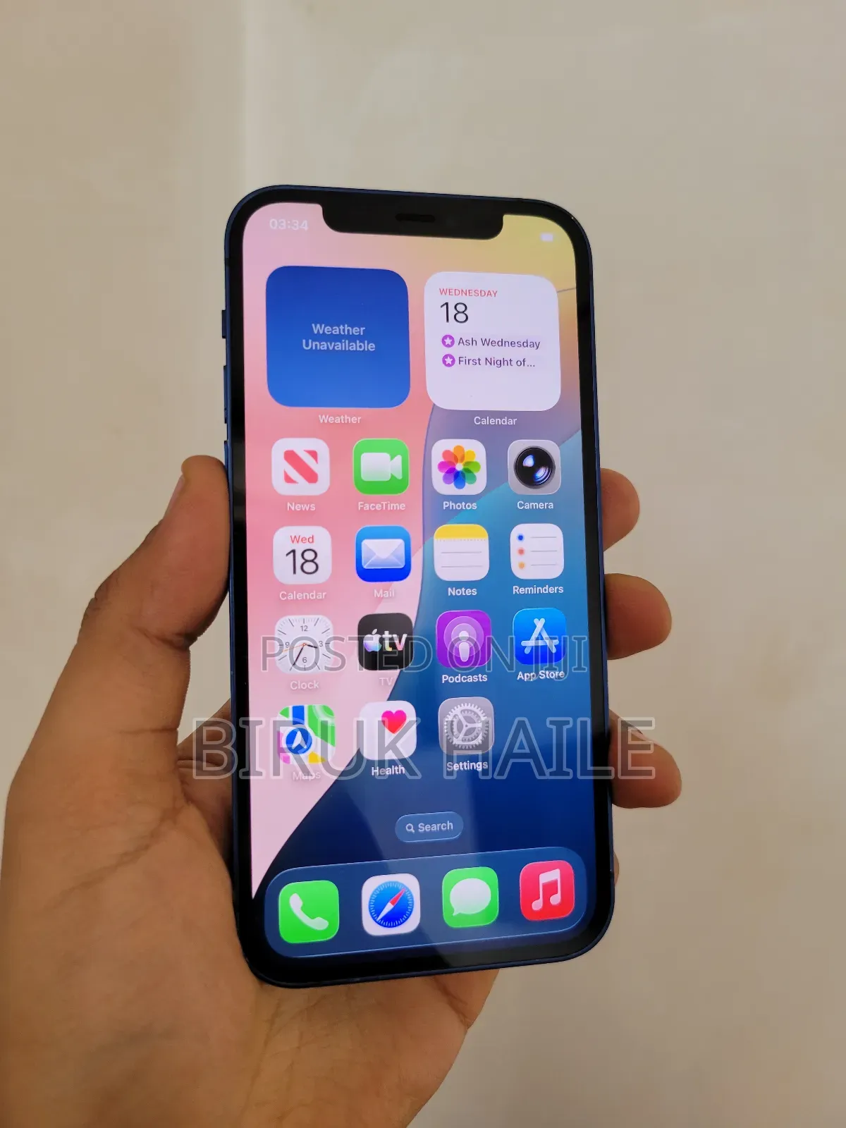 New Apple iPhone 12 128 GB Blue