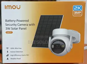 Cell Pt Solar Camera 360 Degrees Rotation Has Battery