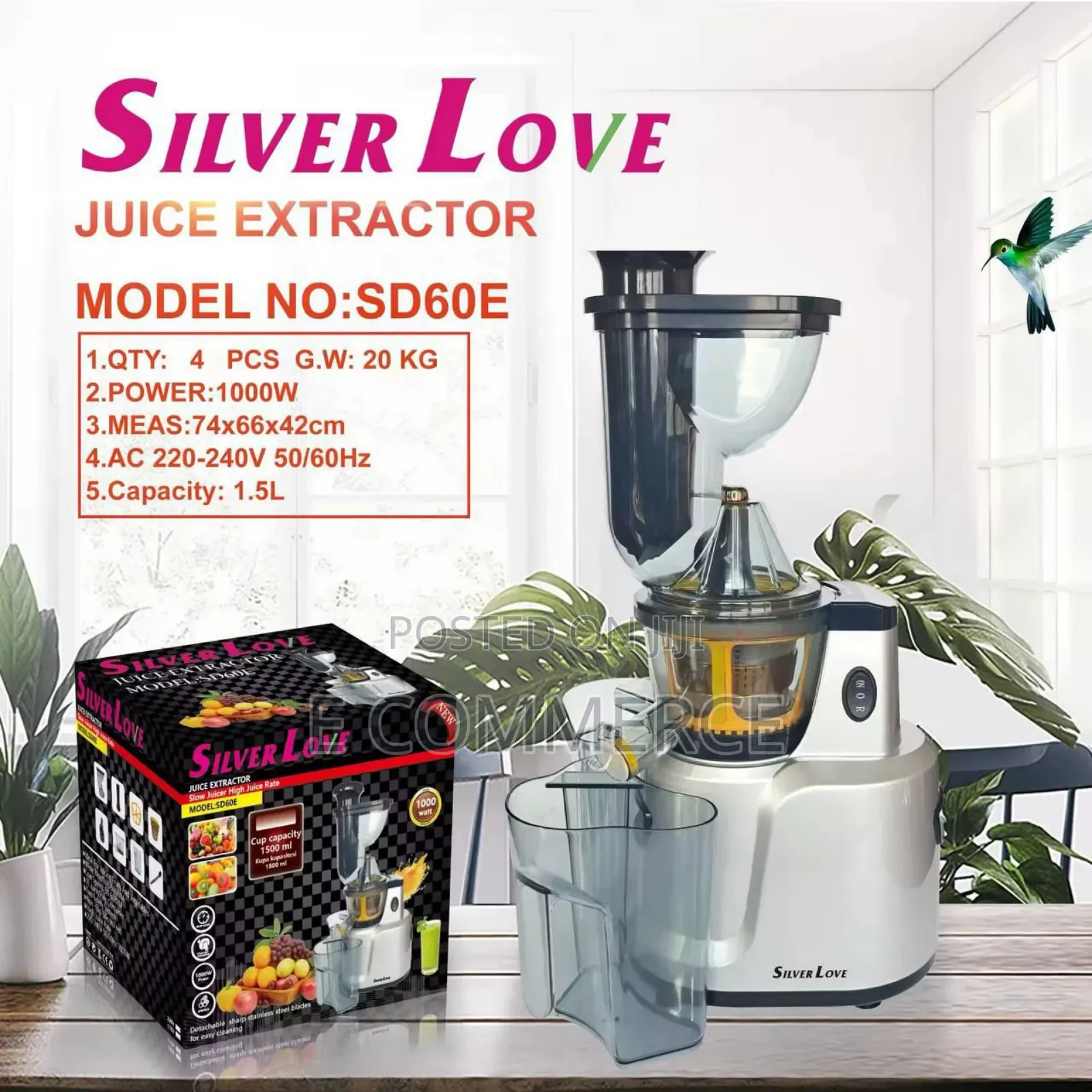 Silverlove Juice Extractor