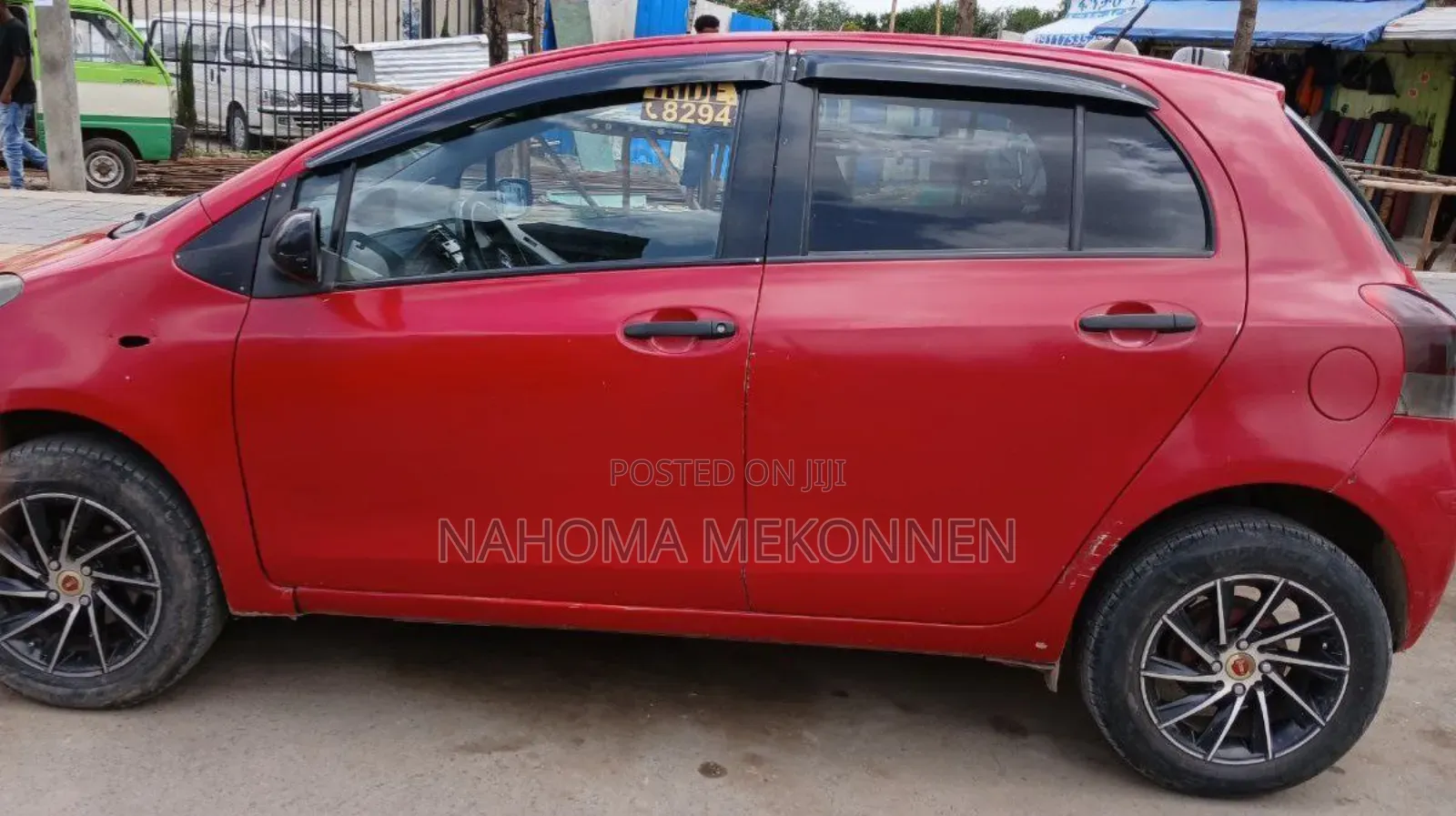 Toyota Yaris 2010 Red