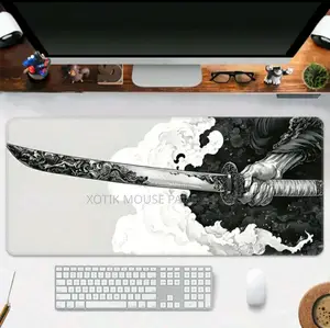 60 X 30 X 0.2cm Japanese Katana Themed Mouse Pad - Desk Mat
