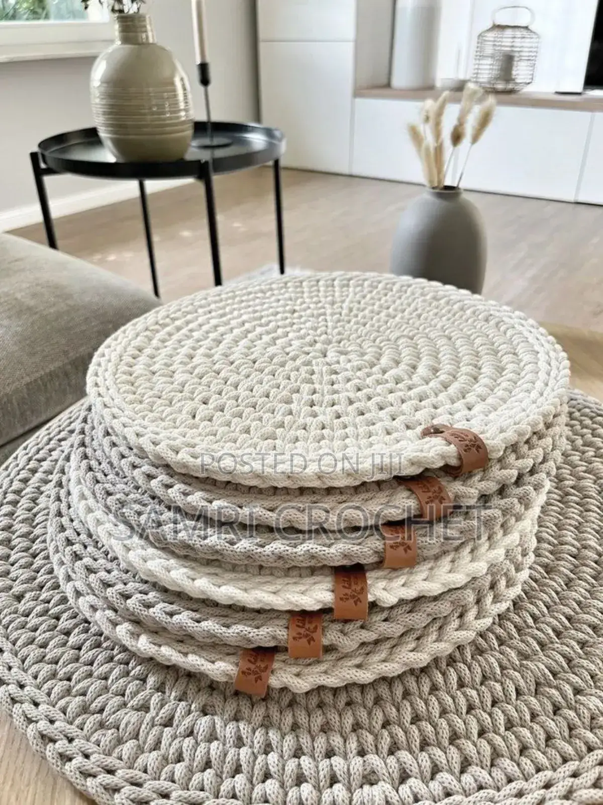 Handmade Crochet Table Mats – Elegant Home Decor