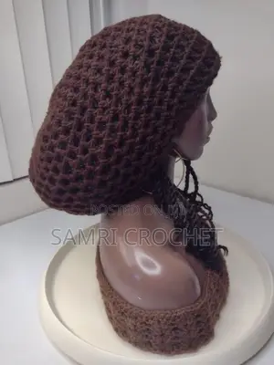 Handmade Crochet Rasta Hat – Unique Reggae Style (Negotiable)