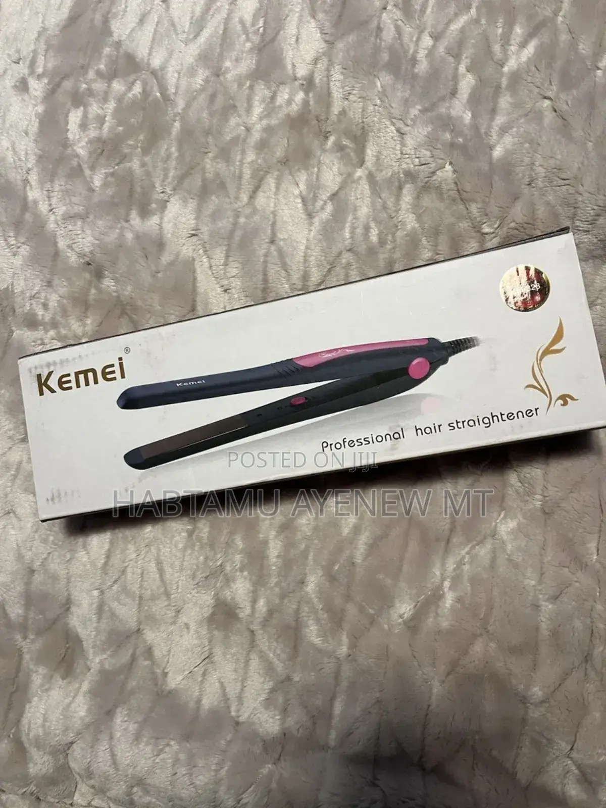 Kemei Straightner Paystra 60w!ኬሚ ፓይስትራ ማለስለሻመተኮሻ የተፃፈው ዋጋ አሁን ያለበት ነው!