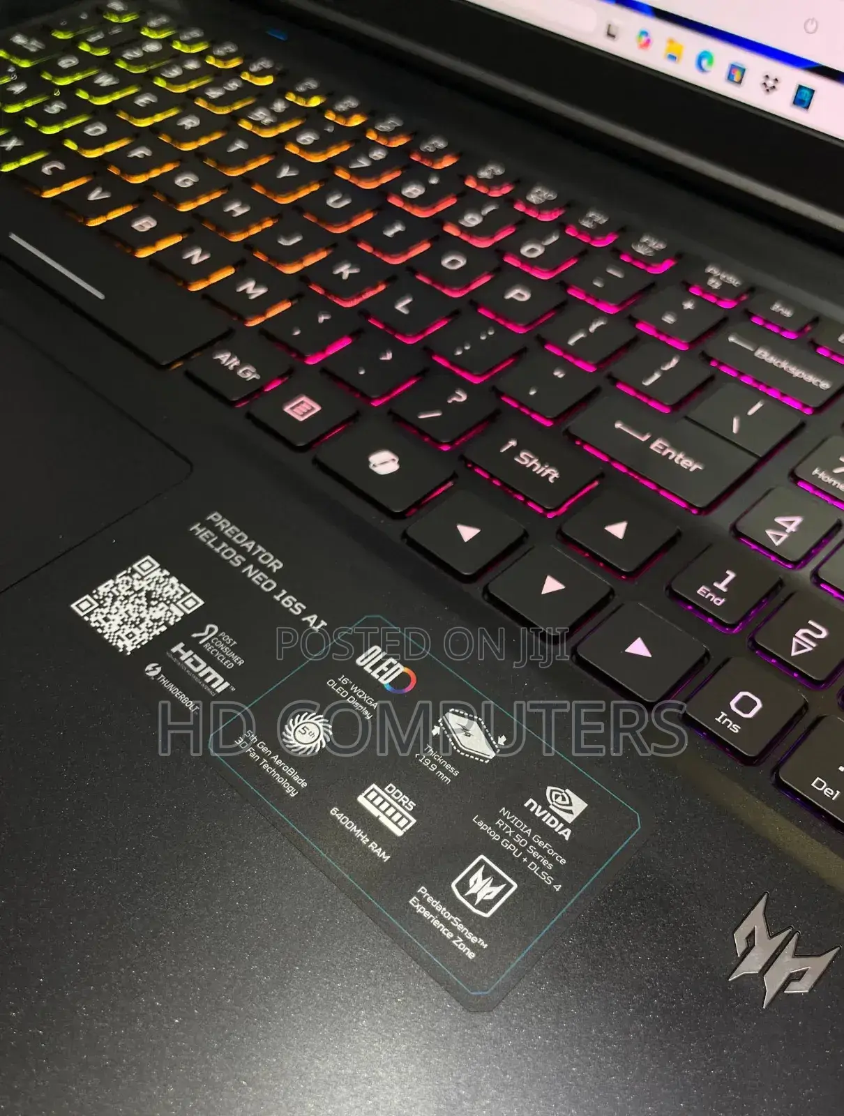 New Laptop Acer Predator Helios Neo 16 32GB Intel Core Ultra 9 SSD 1T