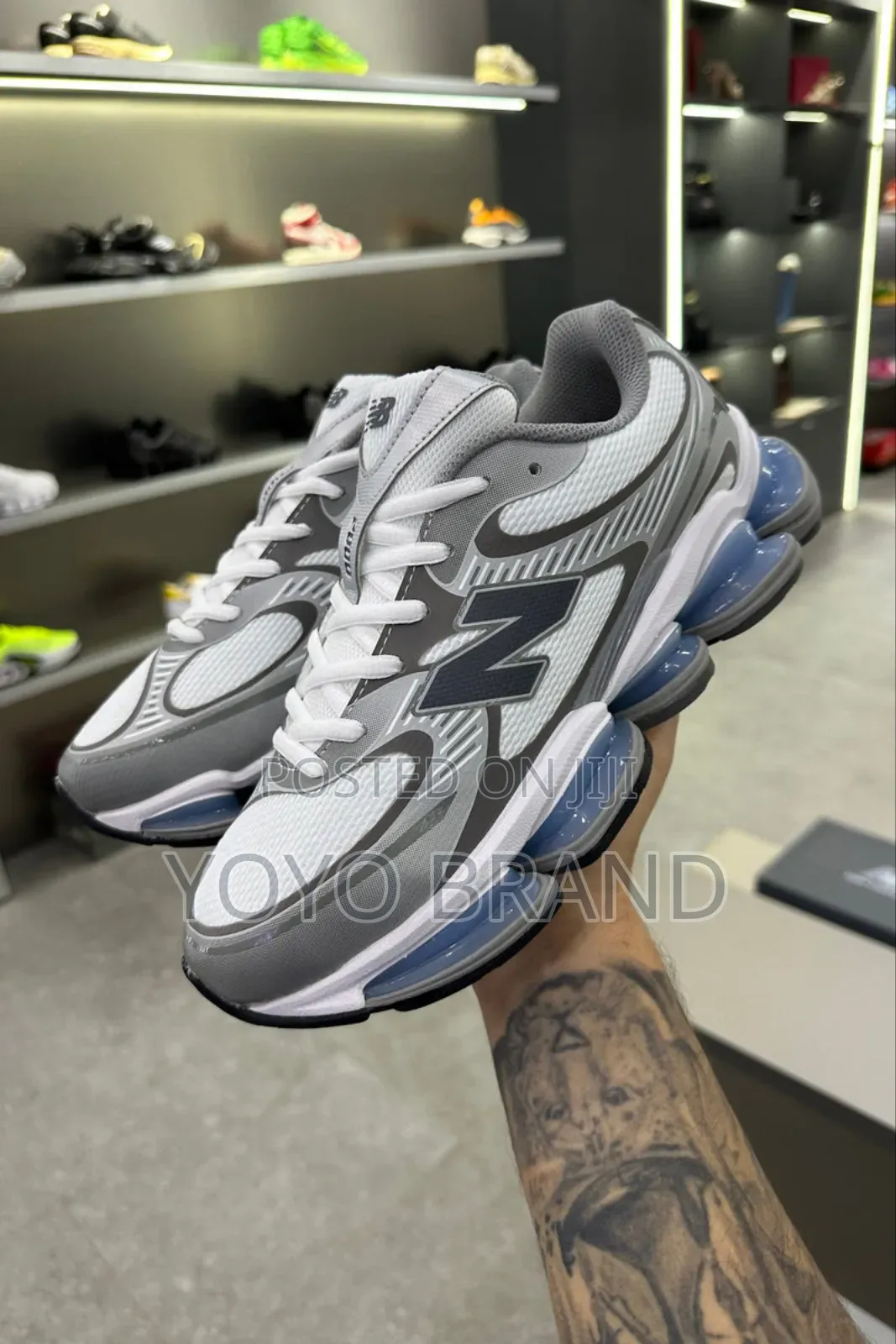New Balnce Abzorb 2000 Grey/Blue Fashion Sneaker