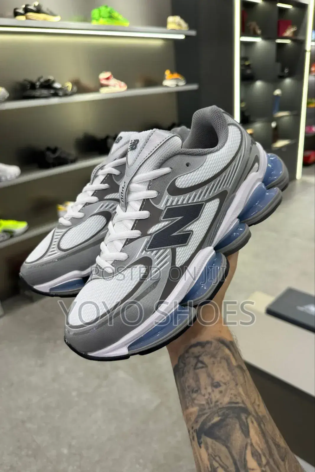 New Balnce Abzorb 2000 Grey/Blue Fashion Sneaker