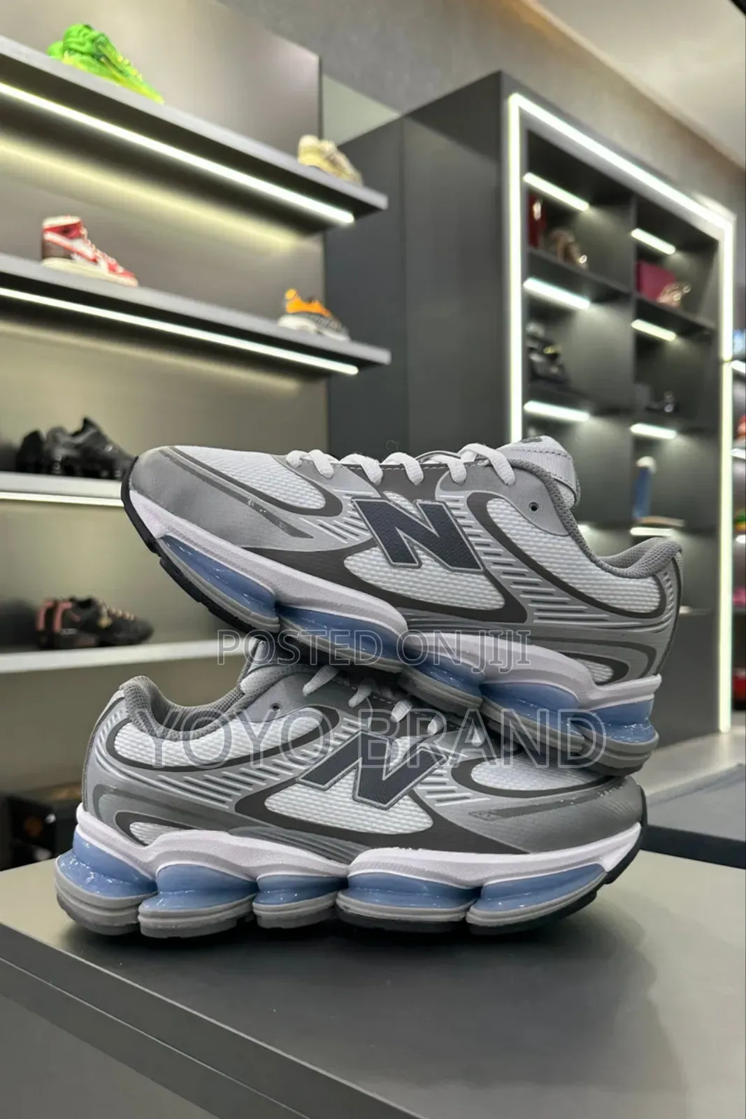 New Balnce Abzorb 2000 Grey/Blue Fashion Sneaker