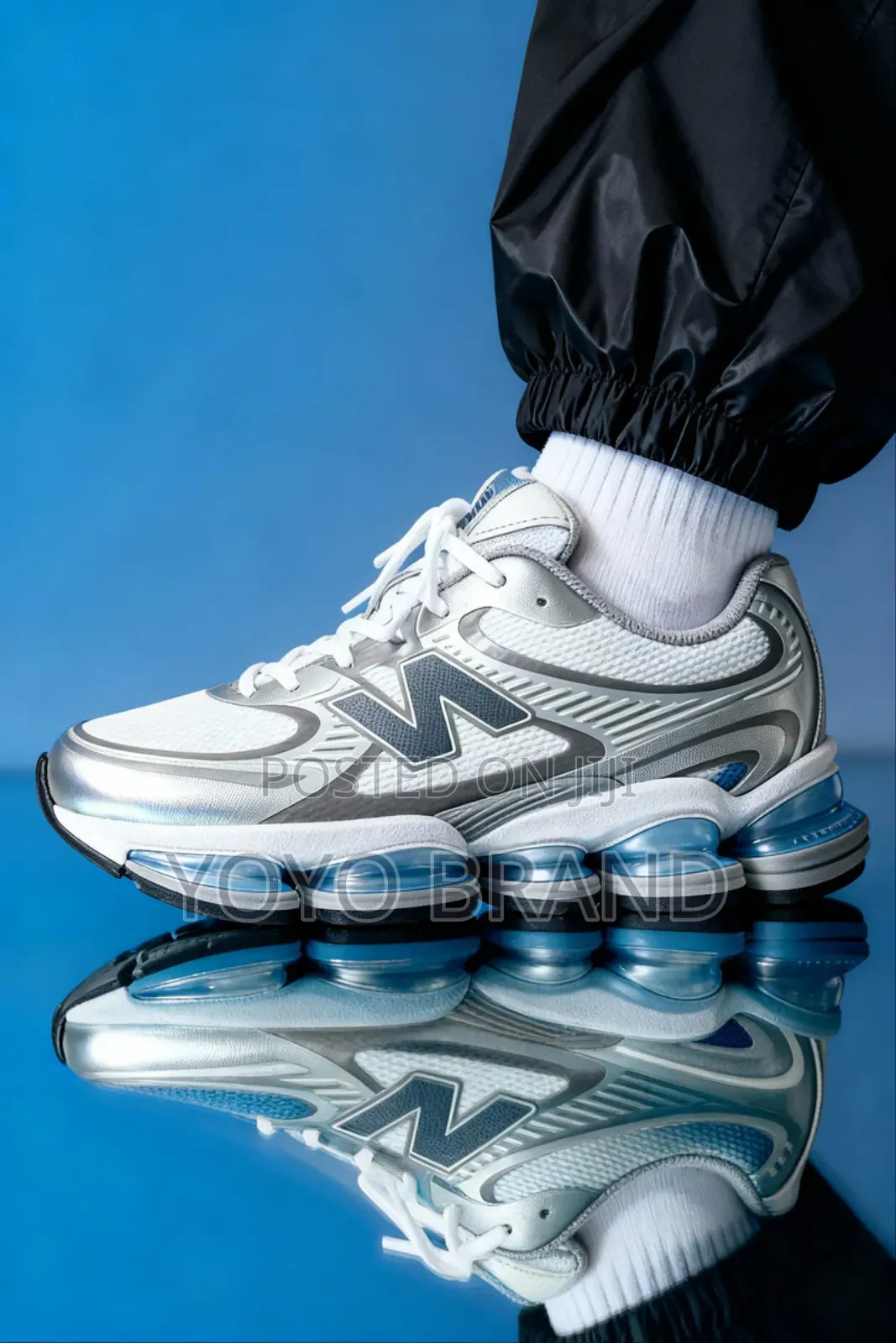 New Balnce Abzorb 2000 Grey/Blue Fashion Sneaker