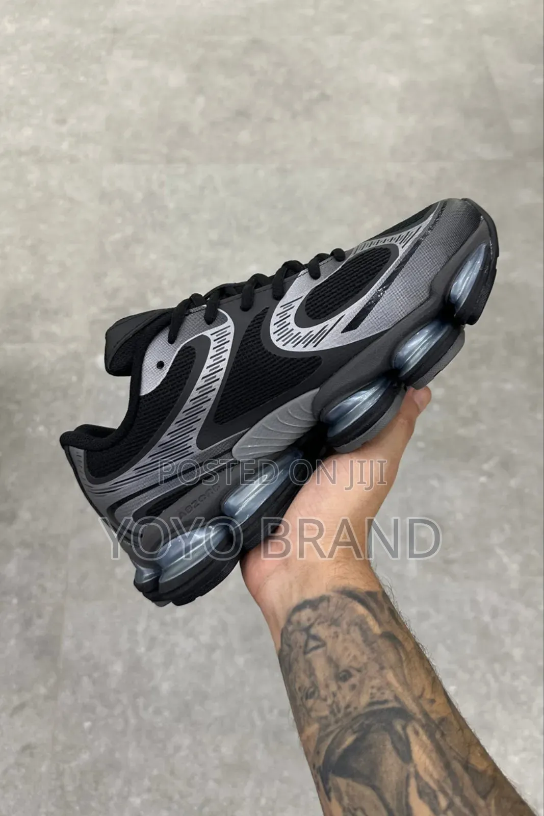 New Balance Abzorb 2000 Black/Dark Silver Fashion Shoes