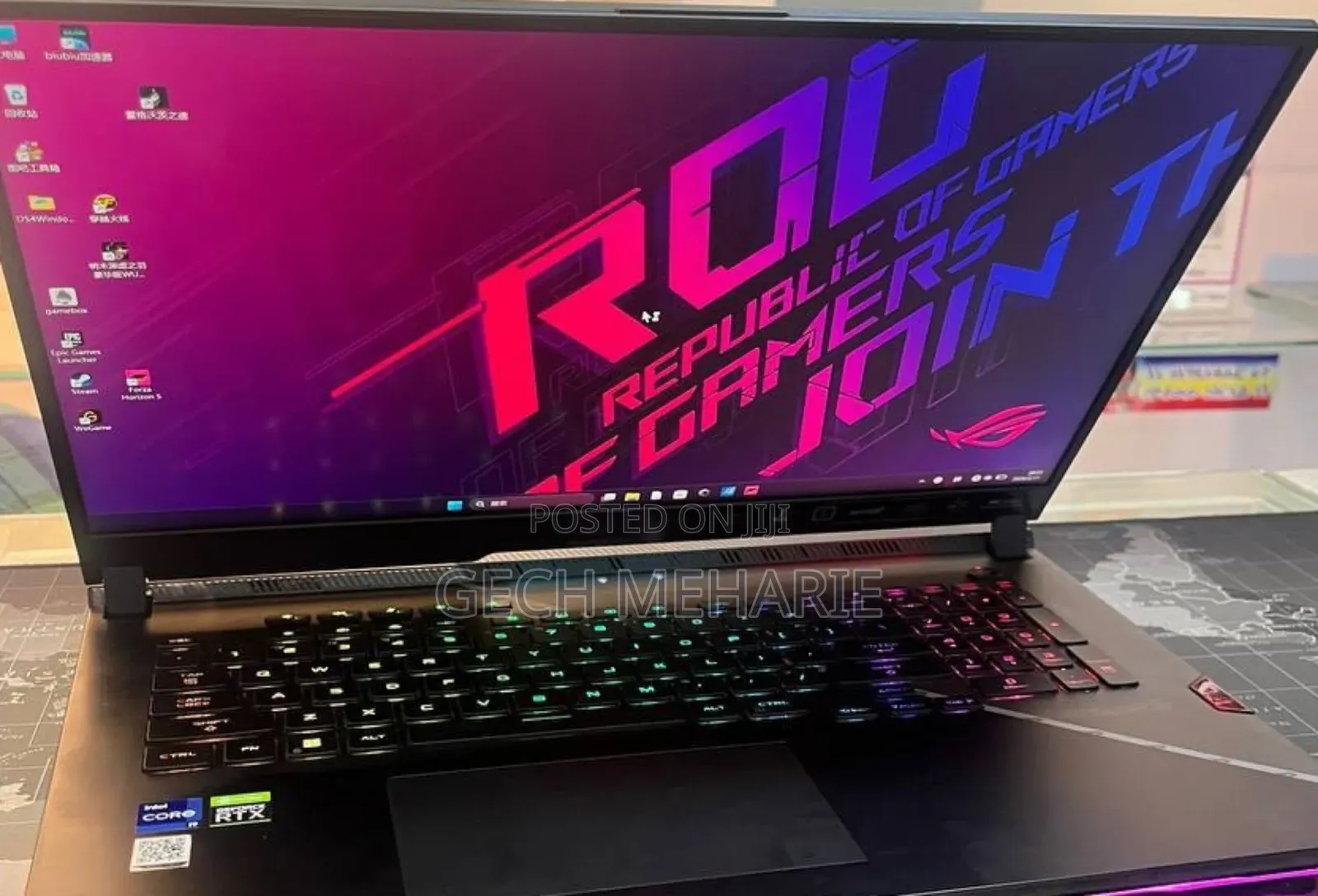 New Laptop Asus ROG Strix G16 G614 32GB Intel Core I9 SSD 2T