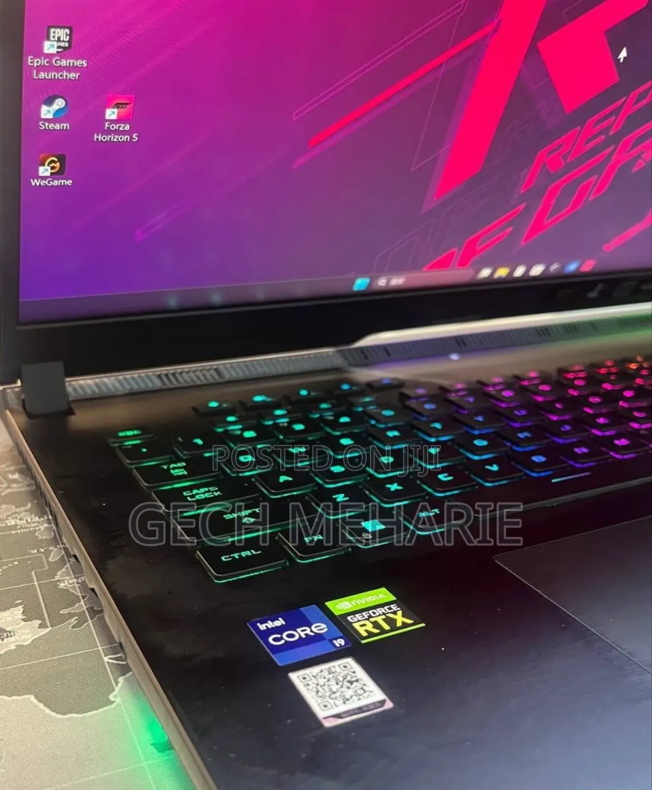 New Laptop Asus ROG Strix G16 G614 32GB Intel Core I9 SSD 2T