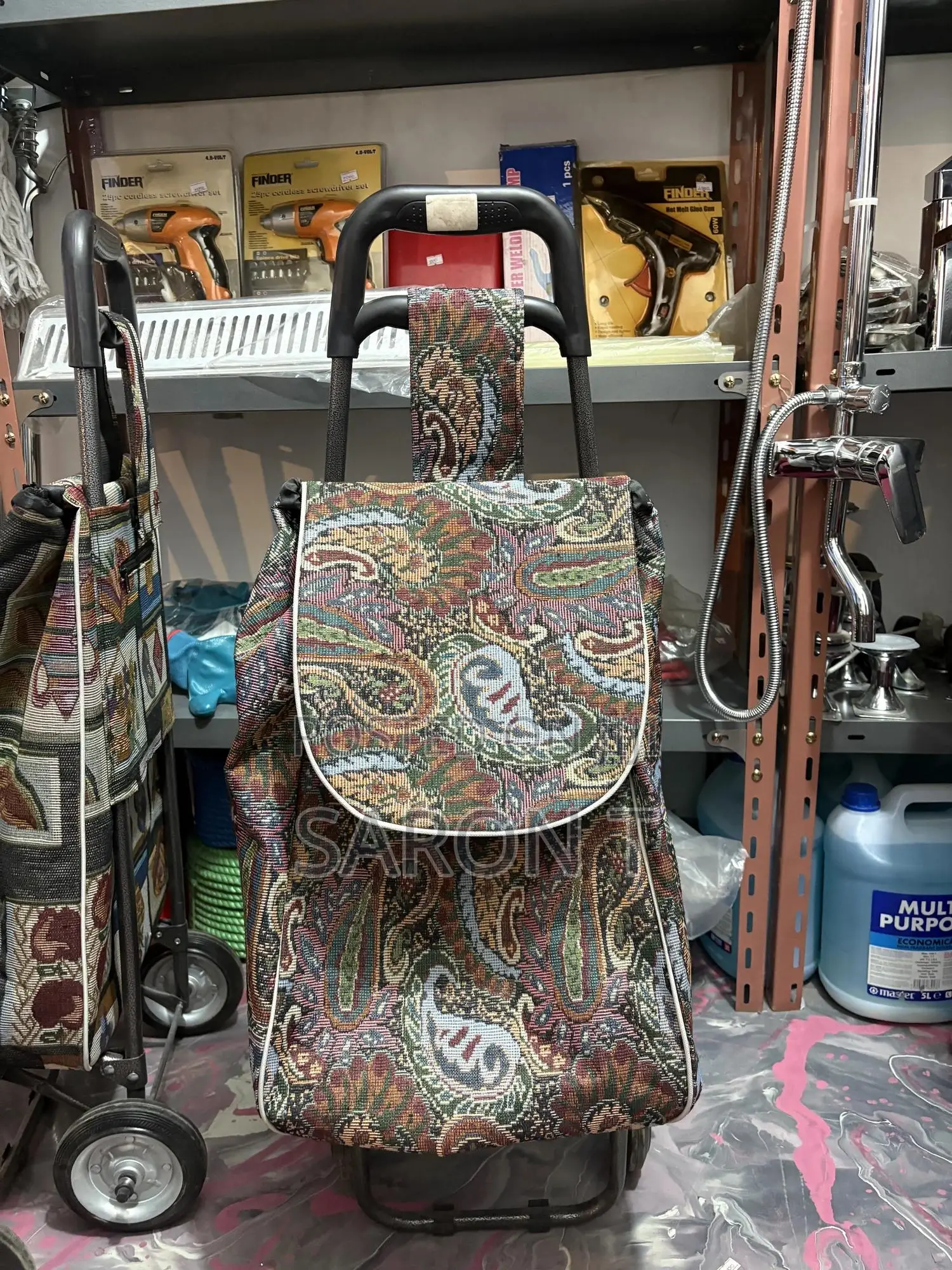 Boho Style Trolley Bag