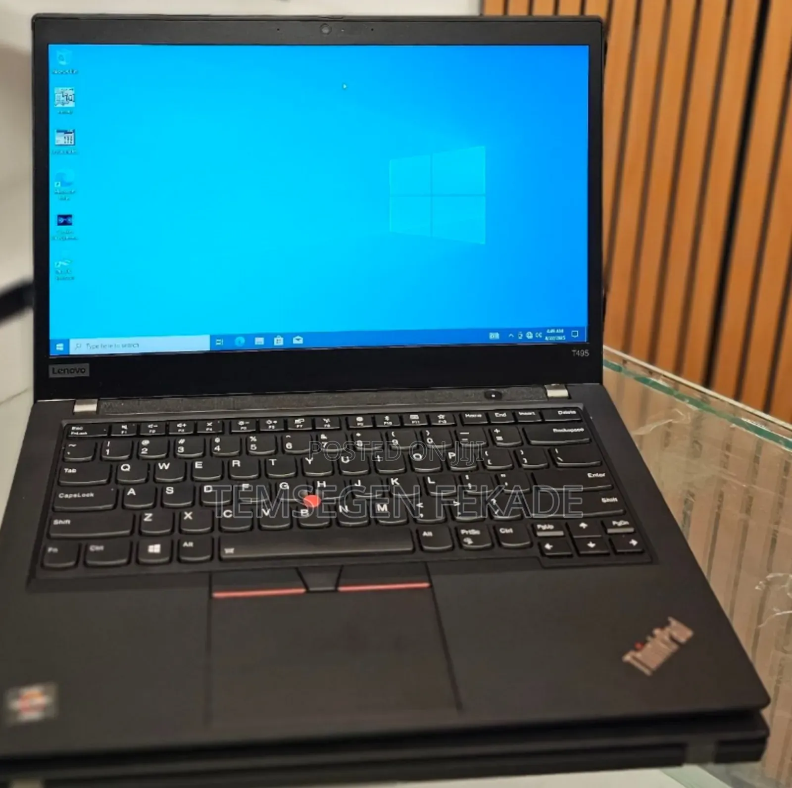 New Laptop Lenovo ThinkPad T495s 16GB AMD Ryzen 5 SSD 512GB