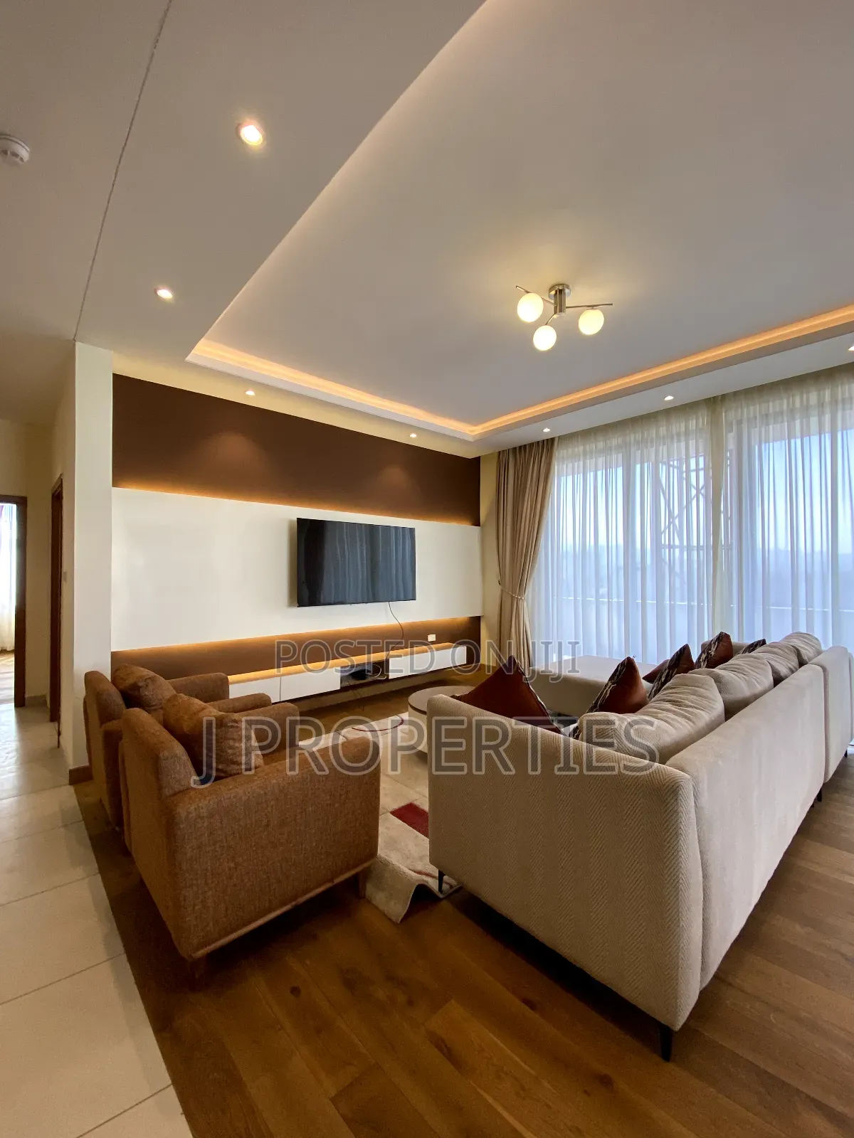 Furnished 4bdrm Apartment in Kirkos for rent