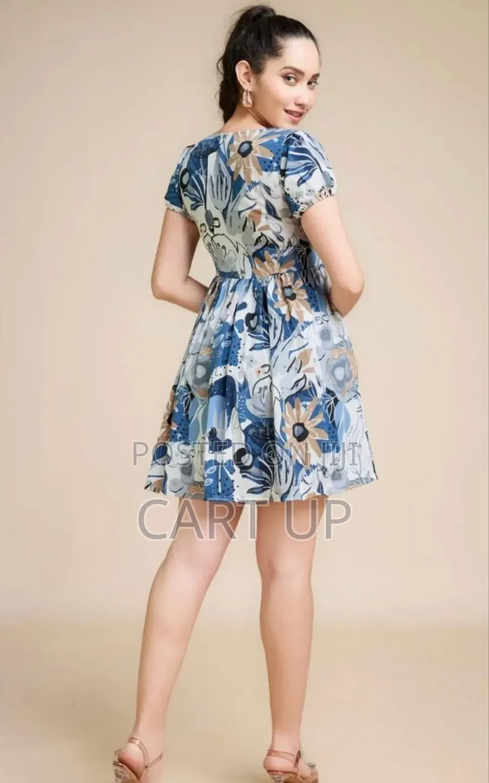 Fit and Flare Mini Dress