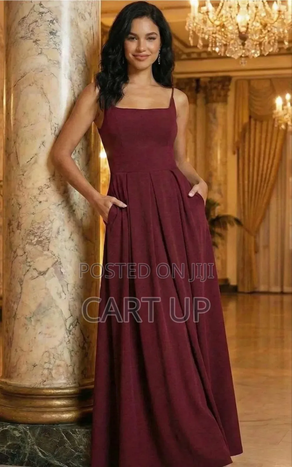 Fit and Flare Maxi Dress