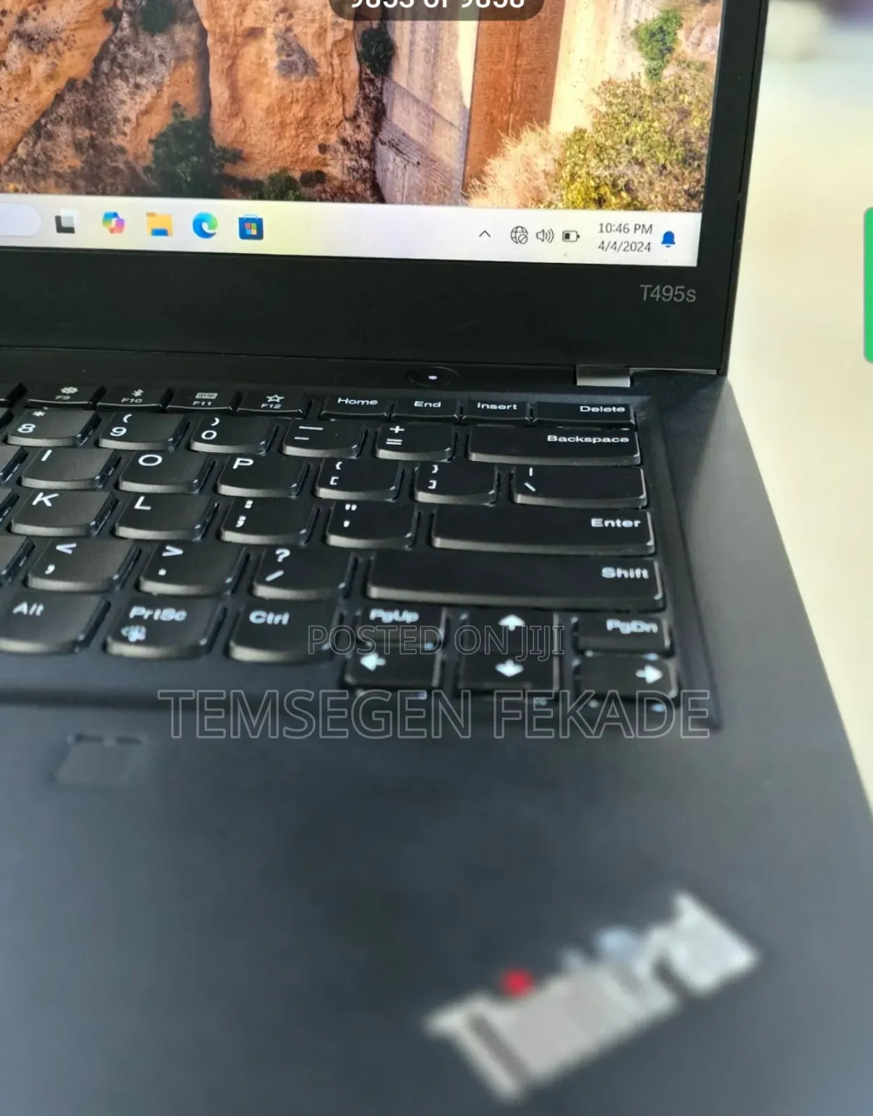 New Laptop Lenovo ThinkPad T495s 16GB AMD Ryzen 7 SSD 512GB