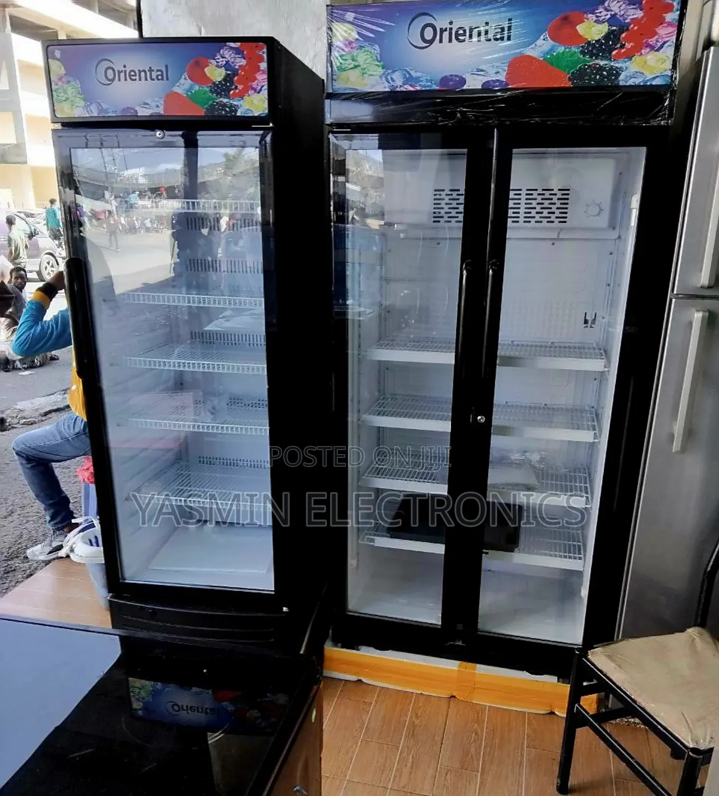 Original Commercial Display Refrigerator Showcase 500l Delivery
