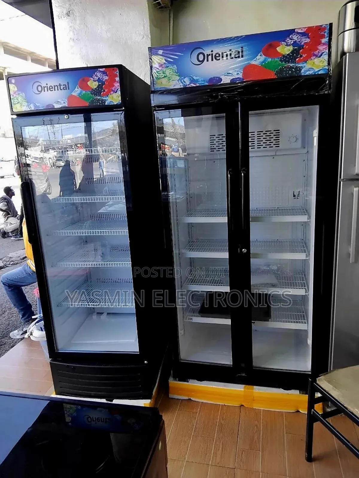 Original Commercial Display Refrigerator Showcase 500l Delivery