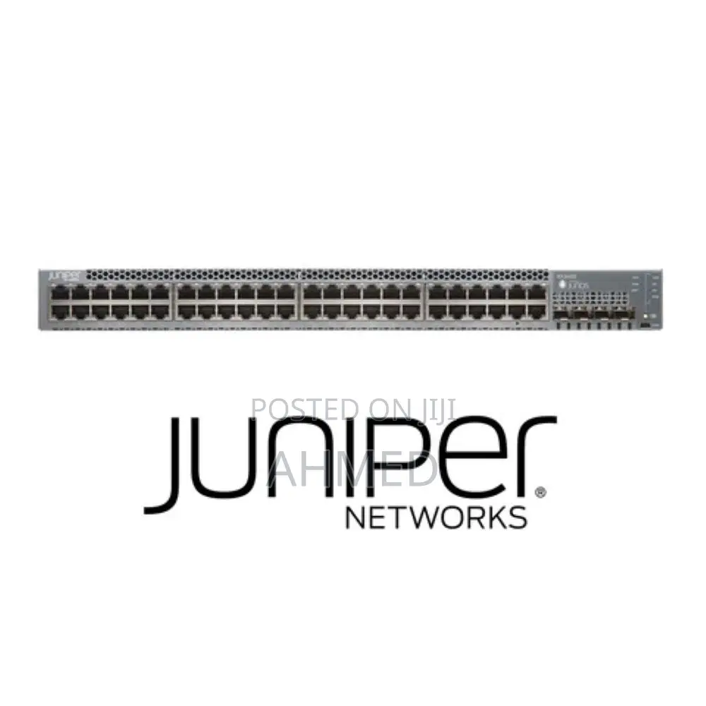 Juniper Switch ጁኒፐር 48 Port Poe Ex3400