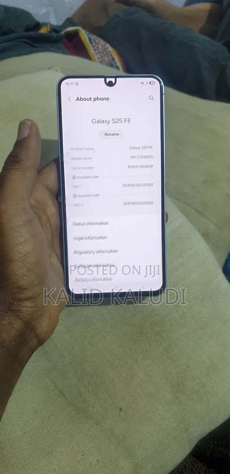 New Samsung Galaxy S25 FE 256 GB Bronze