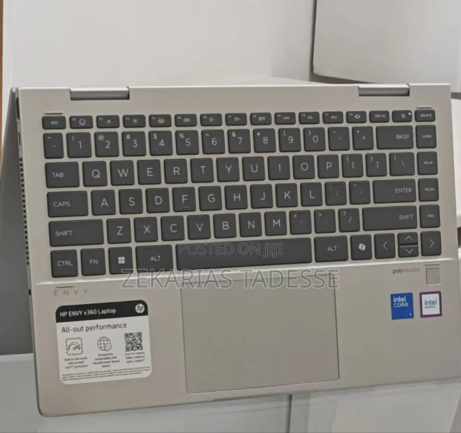 New Laptop HP Envy X360 8GB Intel Core 5 SSD 512GB