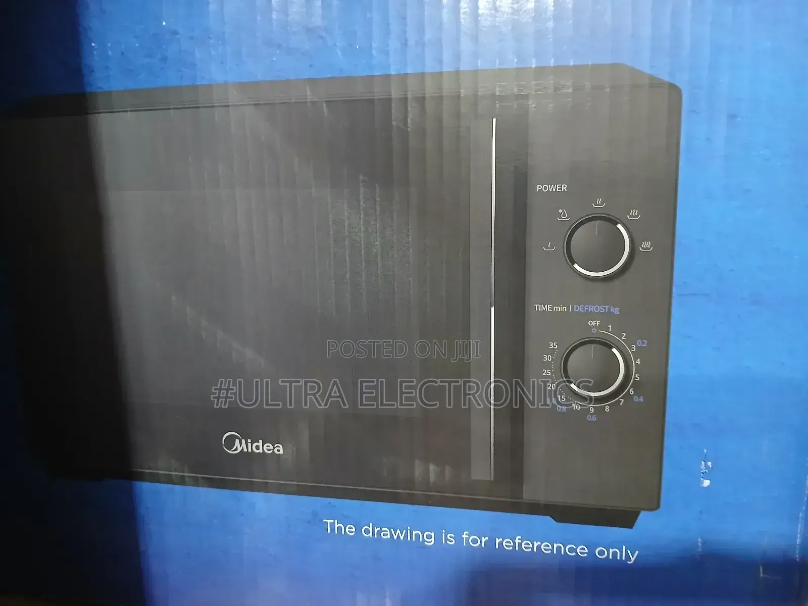 Midea Microwave Oven, Model Mm8p022kg-B.