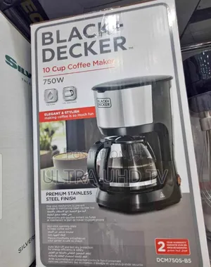 Black+Decker 10-Cup Coffee Maker (Model Dcm750s-B5
