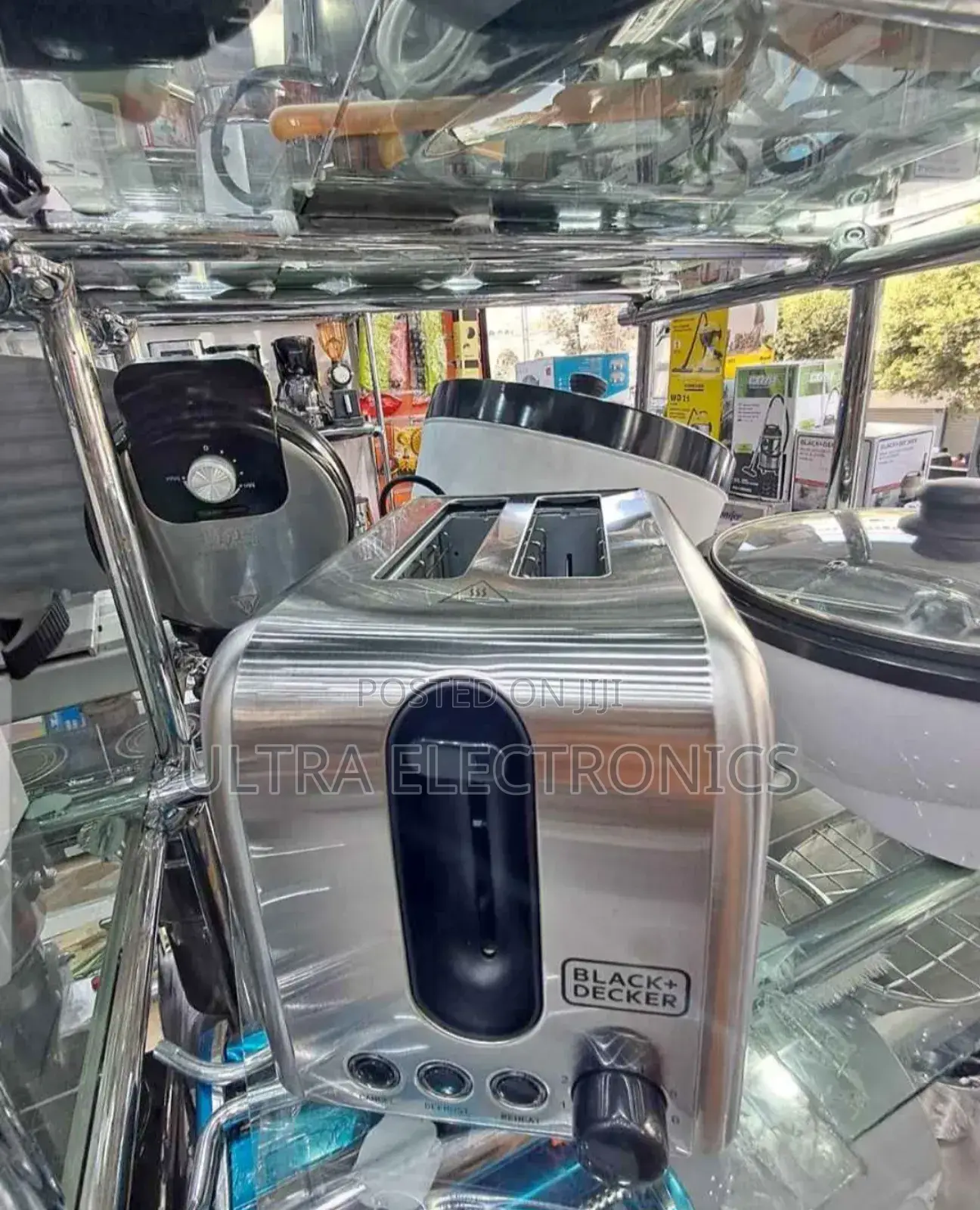 Black+Decker 2-Slice Toaster, Specifically Model Et244-B5.