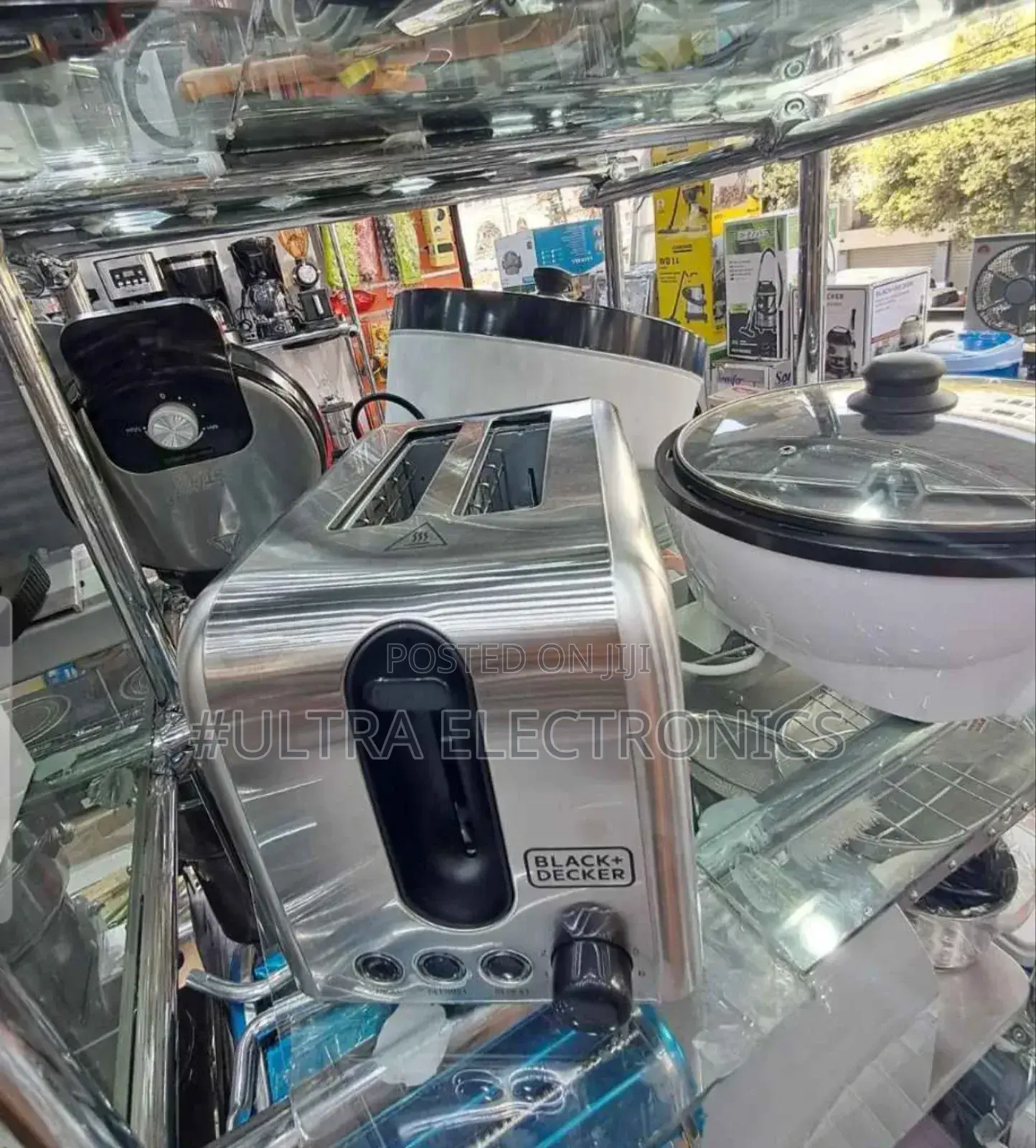 Black+Decker 2-Slice Toaster, Specifically Model Et244-B5.