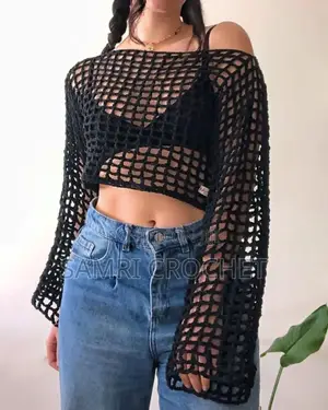 Handmade Crochet Shrug Top – Stylish Unique