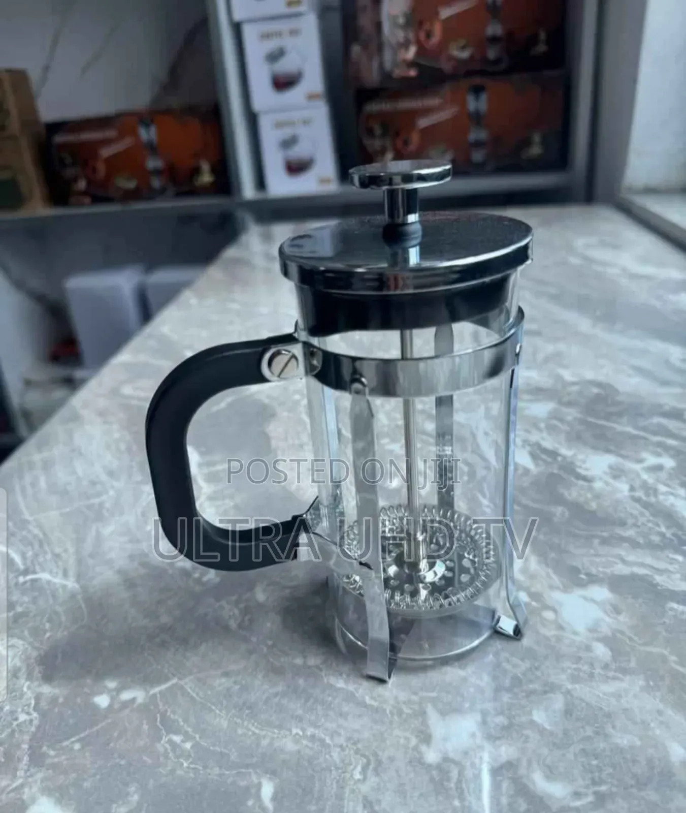 French Press Coffee Maker, Specifically Identified In Search Results