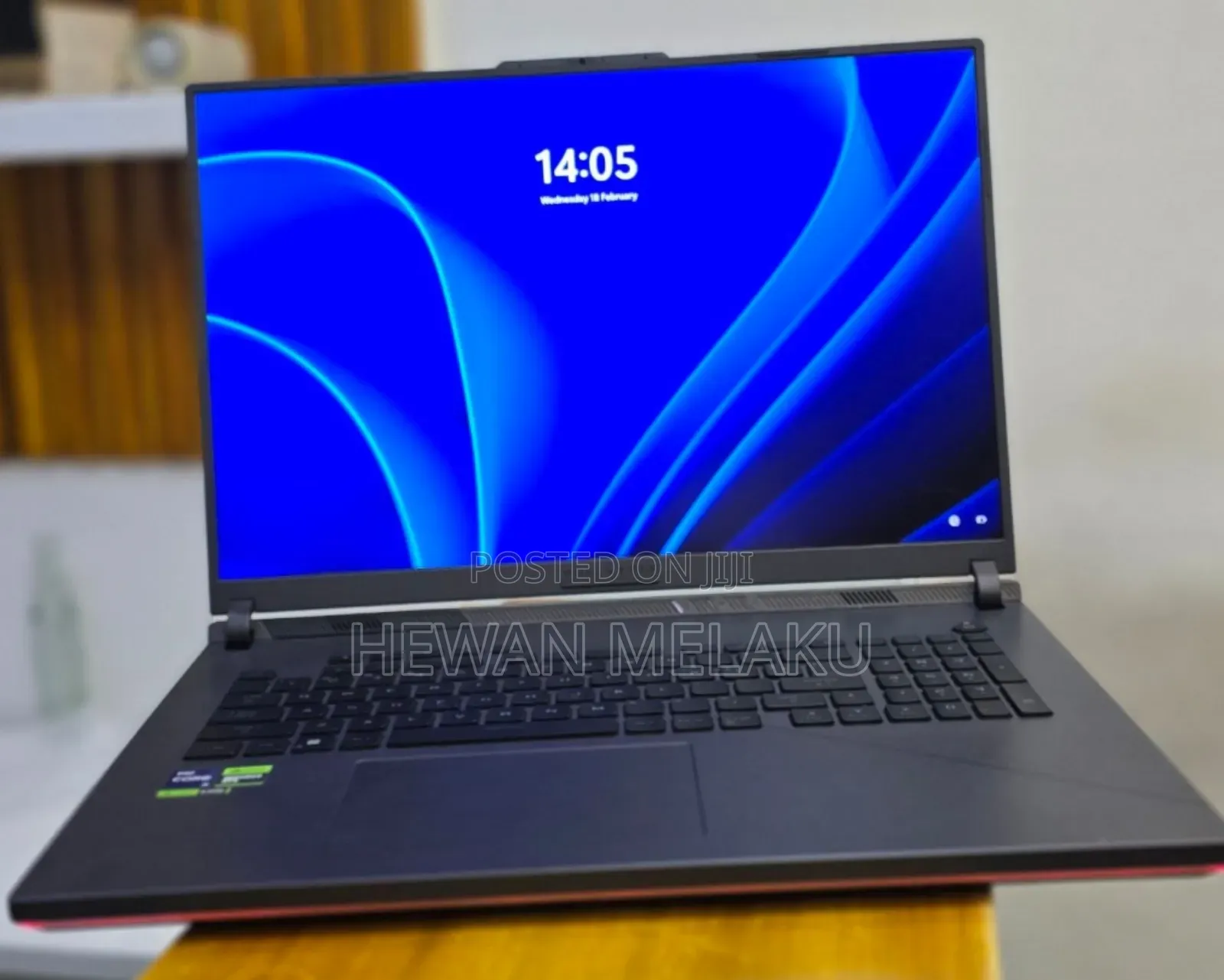 New Laptop Asus ROG Strix G17 32GB Intel Core I9 SSD 2T