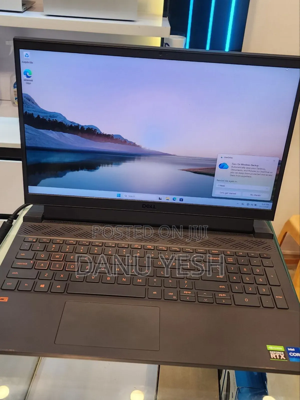 New Laptop Dell 16GB Intel Core I7 SSD 512GB