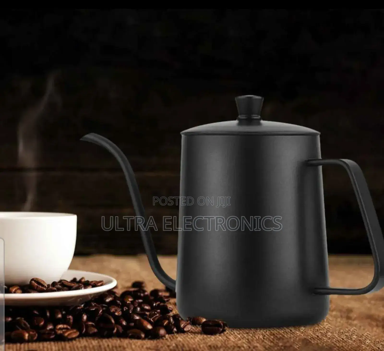 Kettle Gooseneck Kettle, A Specialized Pot Designed For Brewing Pour-