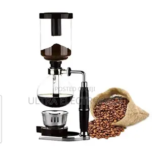 Siphon Coffee Maker, a Tabletop Brewing Device That Uses Vapor